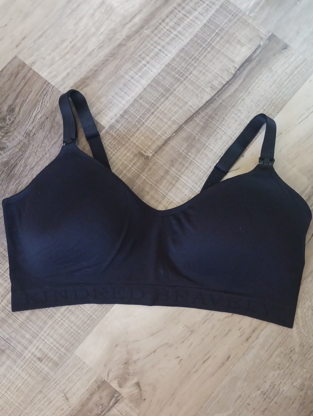 Kindred Bravely Black Contour Nursing Bra